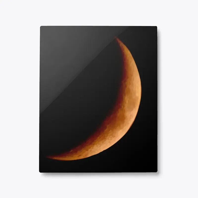 An Autumn Crescent Moon "Fall"